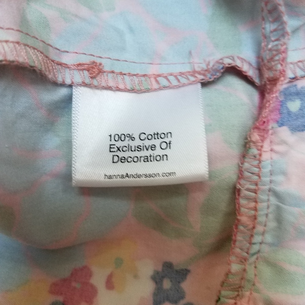 Hanna Andersson Pinafore Floral Dress Sz 160cm NWT - Picture 8 of 8